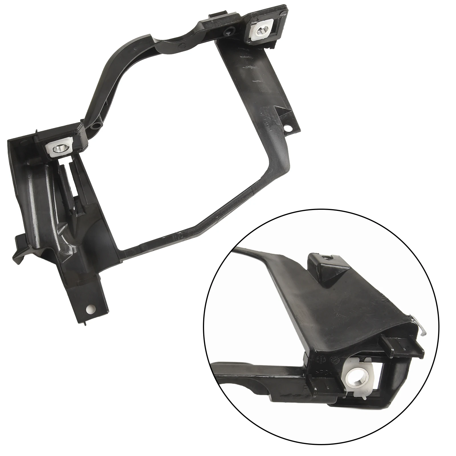 Car Headlight Mounting Bracket Car Headlight Bracket Accessories 63126936090 ABS For BMW 5 Series E60 E61 525i 525xi 28*19cm