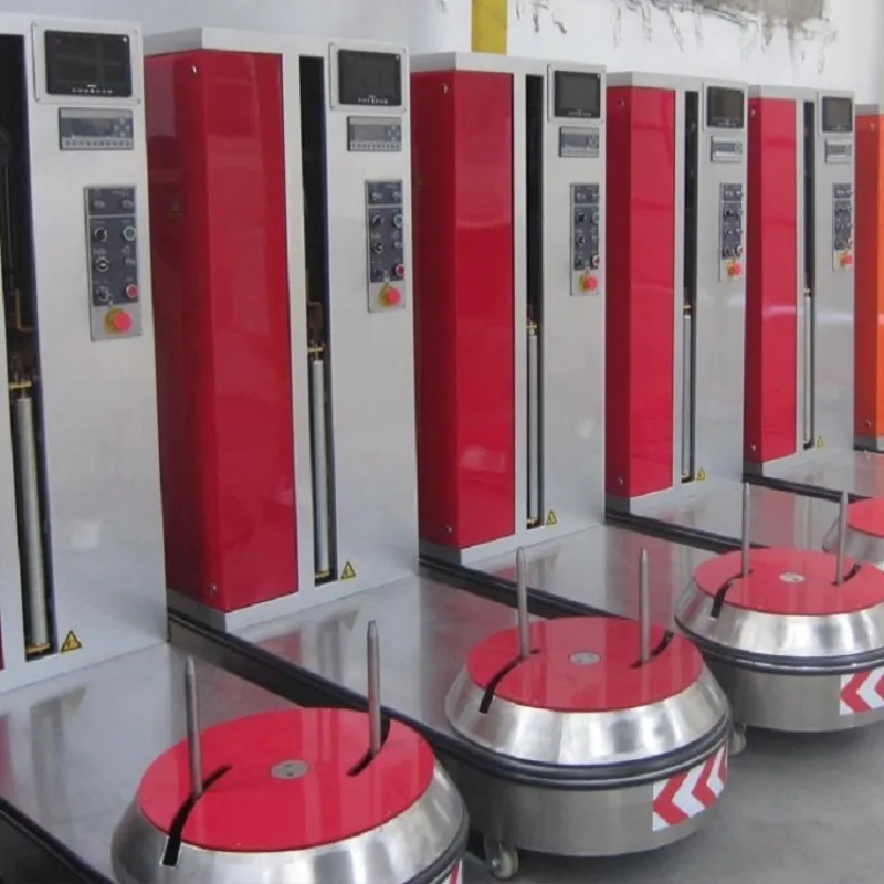 Baggage winding machine, weighing packaging machine, station airport checked baggage packaging machine, convenient packaging