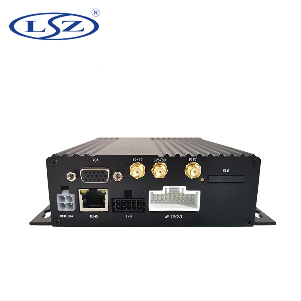 AI 4CH 1080p 4G GPS WIFI Dual SD Videoregistratore per auto Automobile Black Box MDVR Mobile Dvr per autobus taxi camion