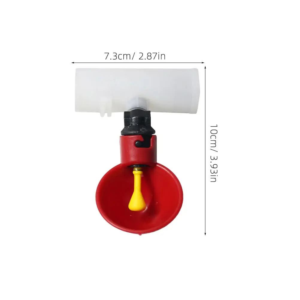 

15 Pcs Automatic Pet Water Feeder Durable High Quality For Chickens Pigeons Birds Quail Easy Safe Drinking Fountains Poultry Hen