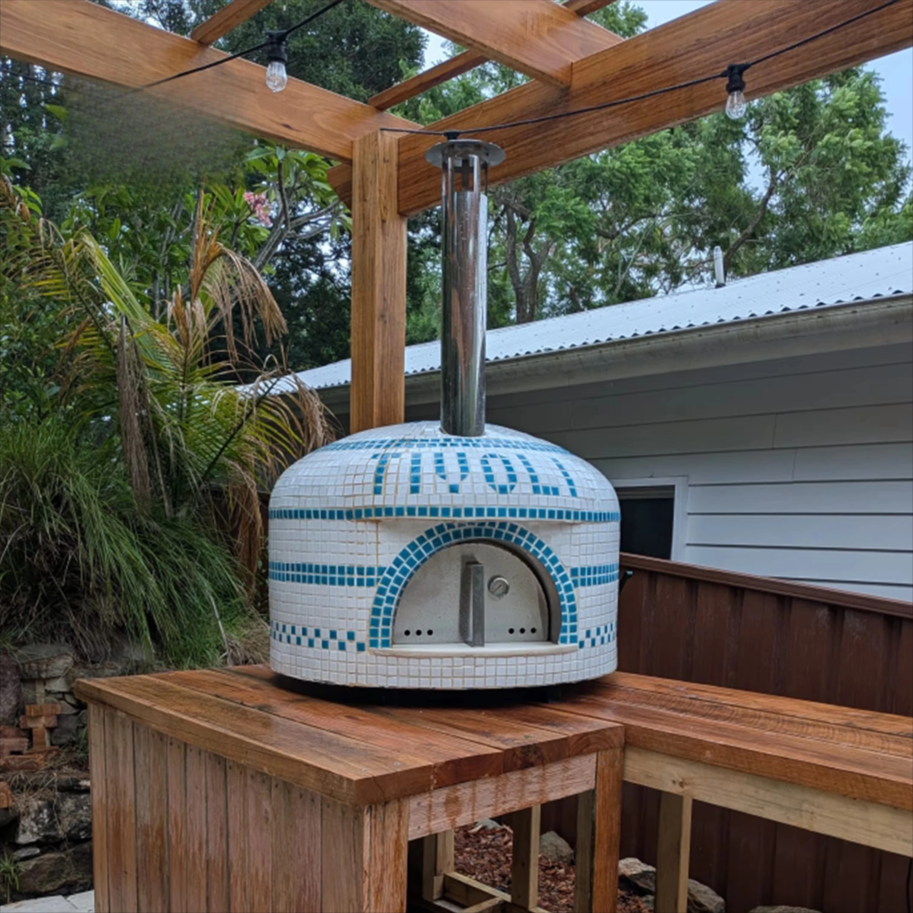hj-Portable Commercial Outdoor Pizza Oven China Materials Good Price Wood Pellet Pizza Oven for Restaurant@
