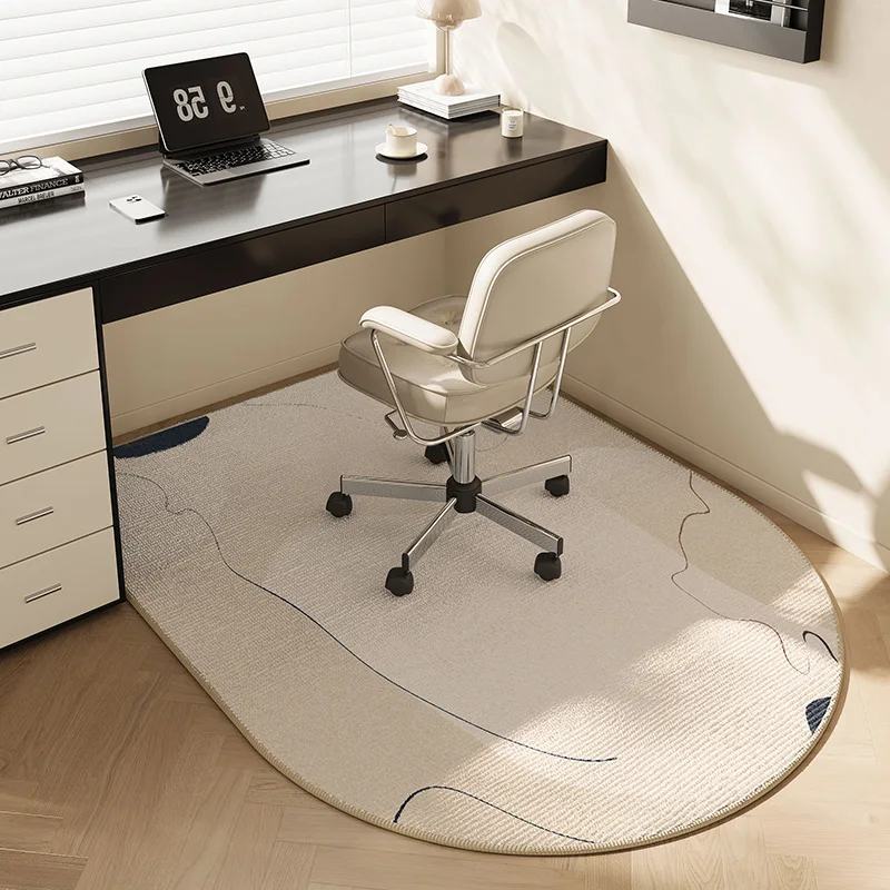 VIKAMA Modern Simple Arch Swivel Chair Cushion Study Office Computer Chair Floor Cushion Bedroom Dresser Carpet Home Decoration