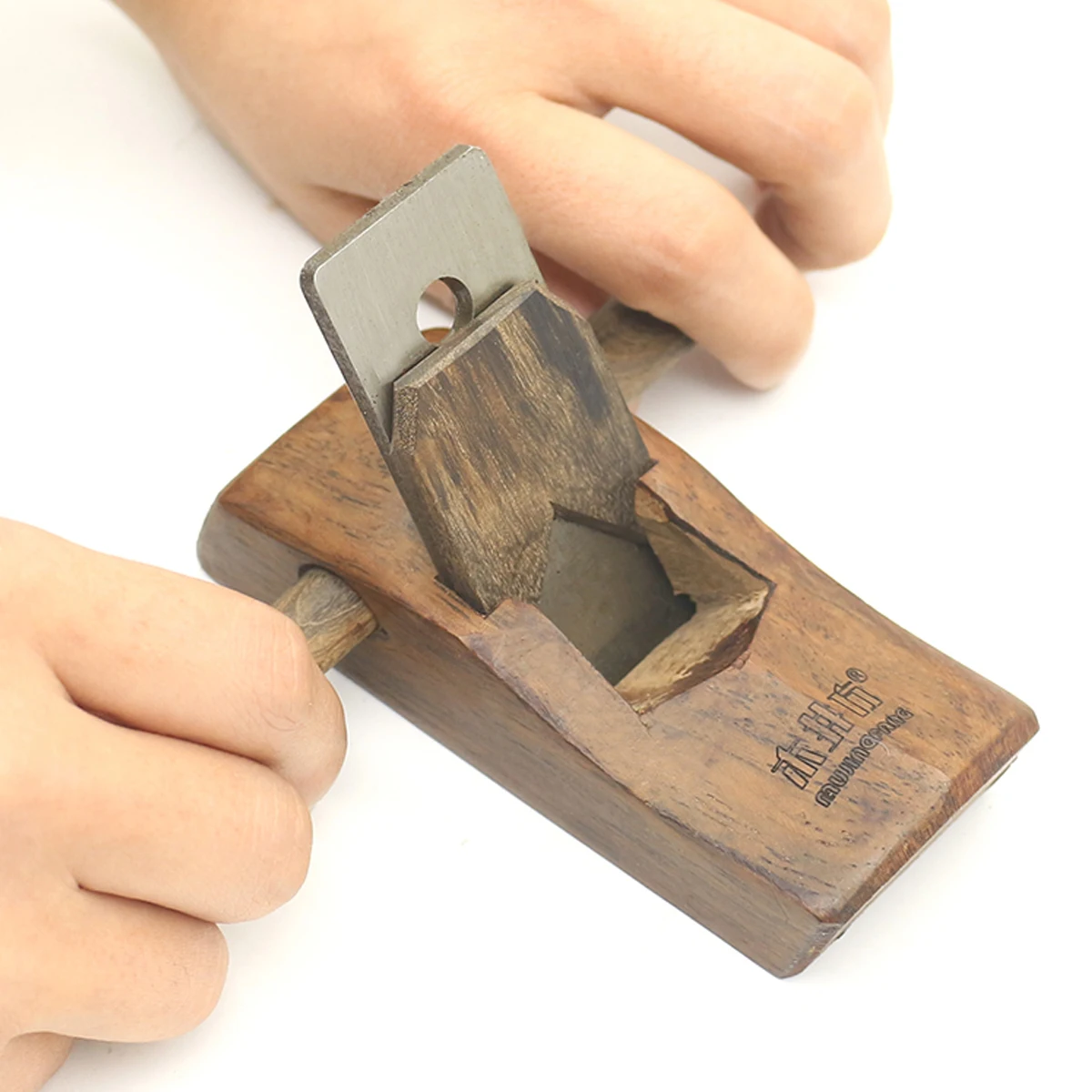 

127Mm Wood Planer Red Wood Hand Planer Mini Hand Plane Cutting Edged Plane Woodworking Steel Blade Polishing Deburring Carpentry