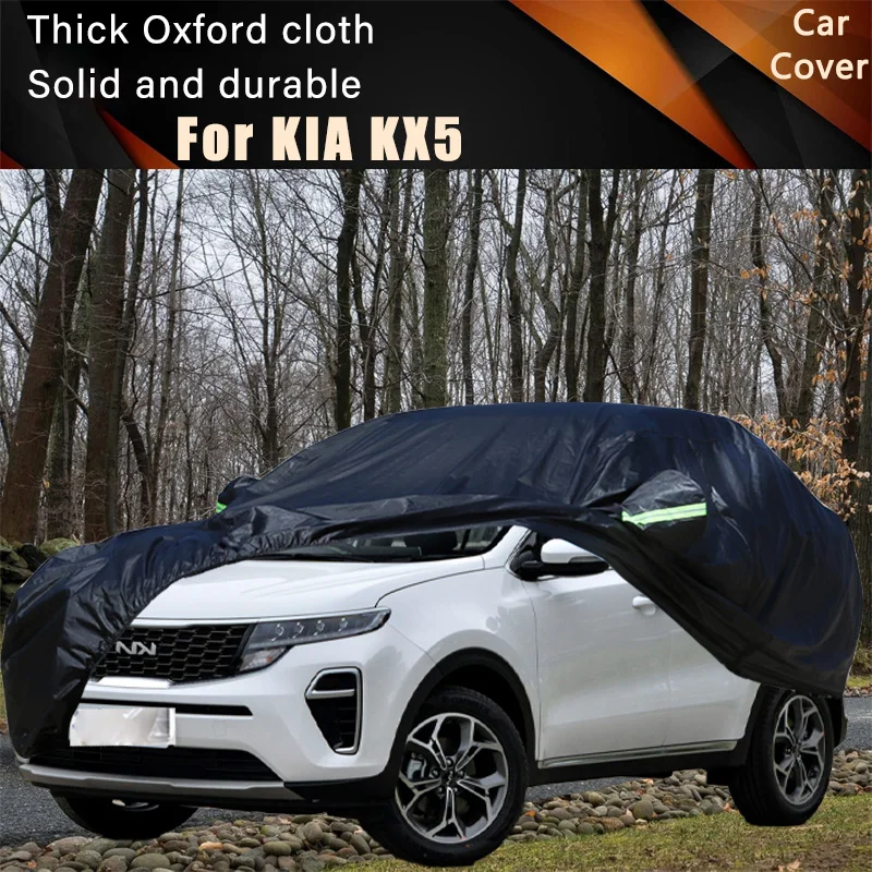 

For KIA KX5 Car Full Outer Covers Outdoor Waterproof Dustproof Sun Rain Snow Protection Exterior Car Accessories