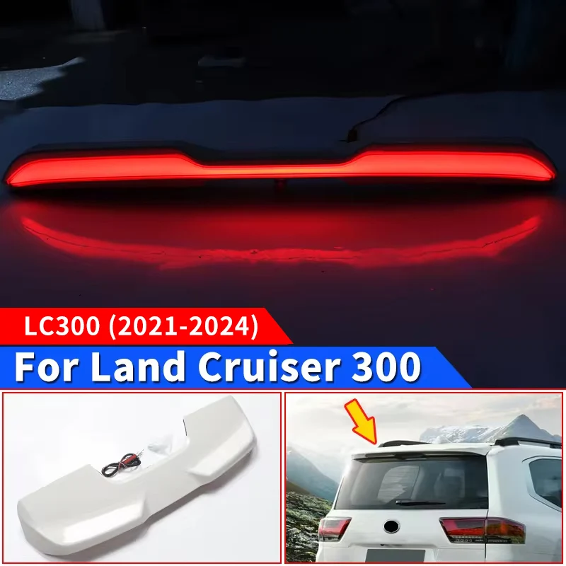 

For 2021-2024 Toyota Land Cruiser 300 LED Dynamic Tail Wing LC300 FJ300 Exterior upgraded Modification Accessories body kit