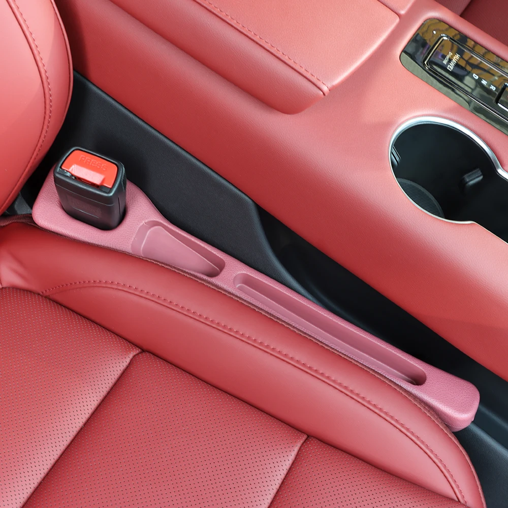 ل Polestar 4 2024 2025 2026 2027 EV 2 قطعة مقعد السيارة العالمي مانعة للتسرب شرائط الفجوة الجانب التماس حشو تخزين الملحقات