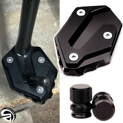 Soporte lateral para motocicleta, almohadilla ampliadora para Yamaha MT07, XSR700, XSR900, MT 07, MT-07, FZ07, Tracer 9GT 2015-2023