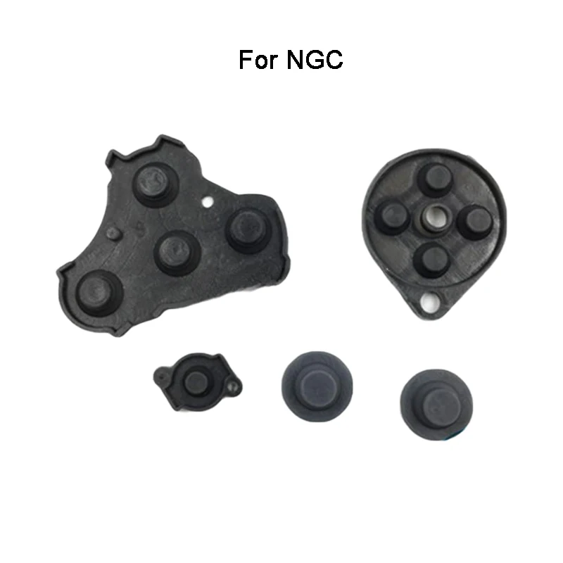 YuXi 1 Набор для NGC проводящие клейкие кнопки сменный контроллер силиконовый Кондуктивный резиновая подкладка для кнопок резиновый коврик