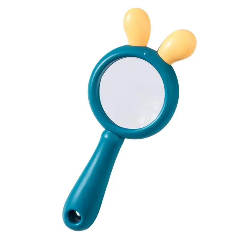 Toddler Magnifying Glass HD Magnifier Magnifying Glass Portable Magnifying Lens Hand Magnifying Glasses Educational Toys Reading