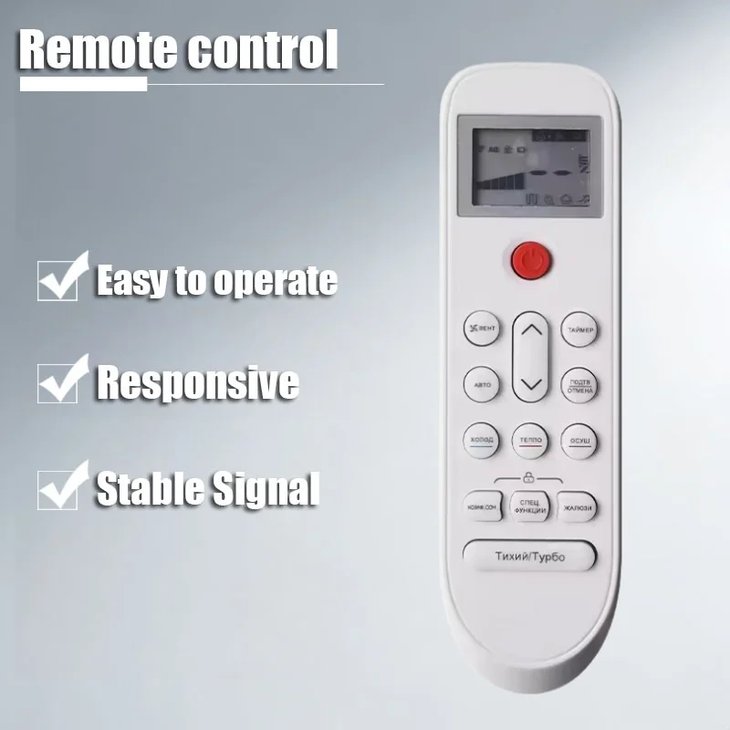 

English Version Air Conditioner Remote Control Replacement Compatible with 0010404941B Models 001040455D for Home Use