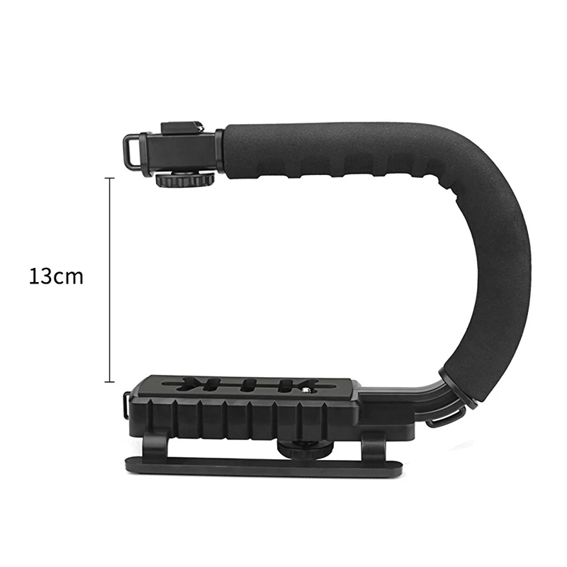 U-shaped Handheld Phone Stabilizing Photography Video Rig Film Making Vlogging Recording Case Bracket Stabilizer For Smartphone