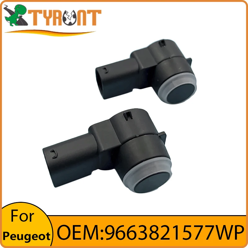 New High Quality TYRNT Parking Assist Spacing Sensor 9663821577WP For Peugeot 207 Accsesories Ultrasonic Warning Reversing Radar