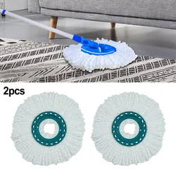 2PCS Microfiber Mop Replacement Heads Absorption Rotating Mop Cloth For Leifheit Clean Disc Mop Vacuum Cleaner Accessories