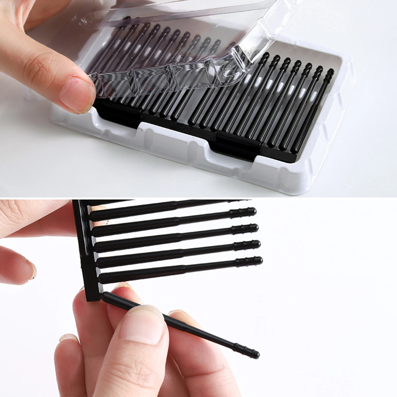 20pcs Soft Ear Scoop Sticky Adhesive Ear Wax Removal Stick for Women Men All Age People