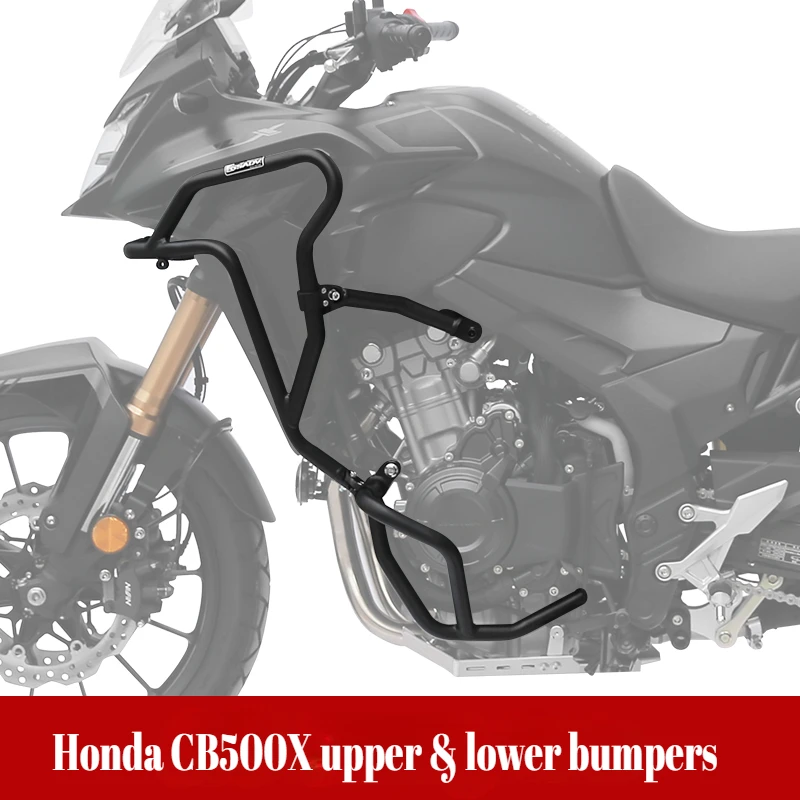 

Motorcycle Accessories Highway Engine Guard Crash Bar Frame Bumper Fairing Protector Bars for Honda CB500X