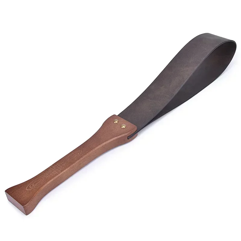 Short Bull Whip Handwork Make Wooden Handle Genuine Leather COW LEATHER Whip