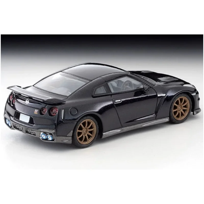 TOMYTEC TLV 1:64 August N316b NISSAN GT-R Midnight Purple alloy die-cast static car model, boys collection decorative toy.