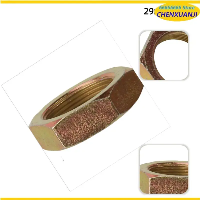 

Carbon Steel Hexagonal Thin Nut CNC Machining Galvanized Thread Hexagonal Nut Brass or Stainless Steel Material