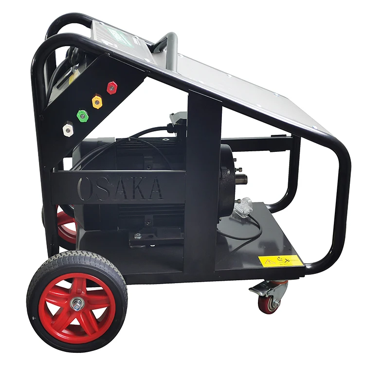 New Design Electrical Industrial, High-Pressure Water Cleaning Machine Pressure Washer 21Lpm 6000Psi with Long Hose and Gun/