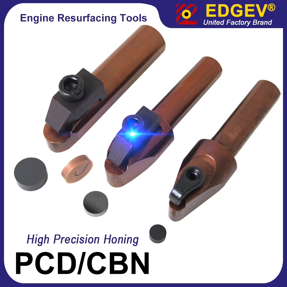 PCD CBN round milling insert RNGN0603 RNGN0903 RNGN1203 RNGN1204 RNGN cylinder head turning cutter engine block resurfacing tool