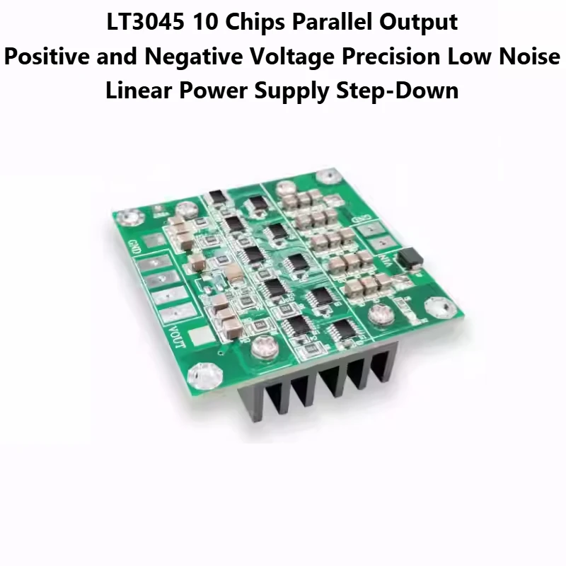 LT3045 Module 10 Pieces of Positive Voltage Power Supply in Parallel Low Noise Linear RF Power Supply 4 Layers PCB Voltage
