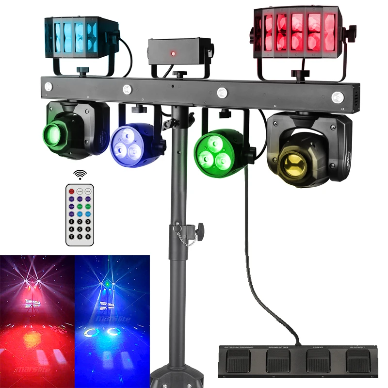 

Профессиональный портативный комплект Dj Light Set с подставкой New Gig bar Move Ils Dj Lighting System Gig Dj Bar Lighting for Disco Party Stage