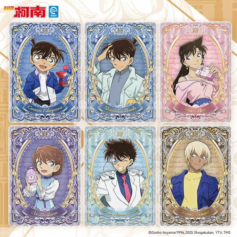 Genuine KAYOU Detective Conan Card Famous Reasoning Mystery Insight Pack Mouri Ran Rare BP Anime Collection Cards Kids Toy Gifts