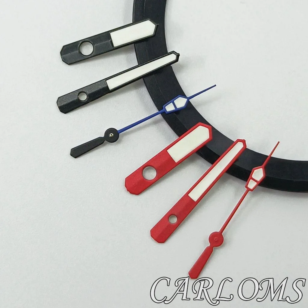TOP NH34 NH35 NH36 7S26 7S36 4R35 4R36 Movements Silver Black Gold Yellow Orange Blue Red Rose Gold Green Watch Hands Luminous