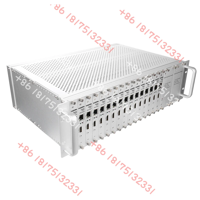 3U Rack Mounted 16 Channel Full HD Encoder ip tv H.264 hd mi Ip Streamer to Wowza, Xtream Hotel ip tv