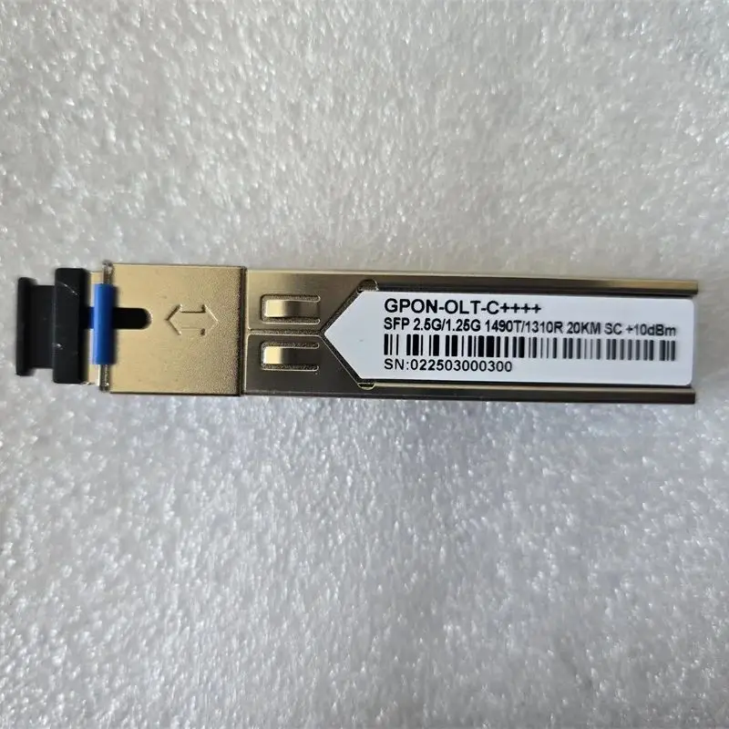[100% New] +10db SFP Gpon Olt C++++ Pon Module Tx1490nm/Rx1310nm 20km SC UPC Compatiable with ZTE Fiberhome Parks HW VSOL - view 2