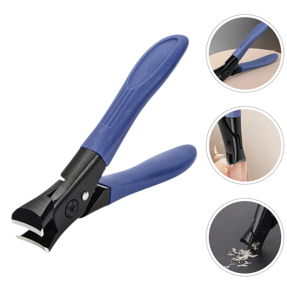

1pcs Sturdy Metal Nail Clipper for Fingernail Toenail Ergonomic Design Heavy Duty Clippers Portable Manicure Tools Nail Trimming