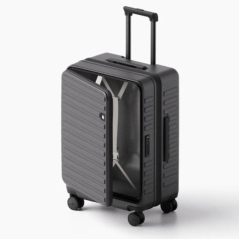 

20/24/26/28 In Luggage 3-Second Opening Expandable Large Capacity Trolley Case Multi-Functional Silent Universal Wheels Suitcase