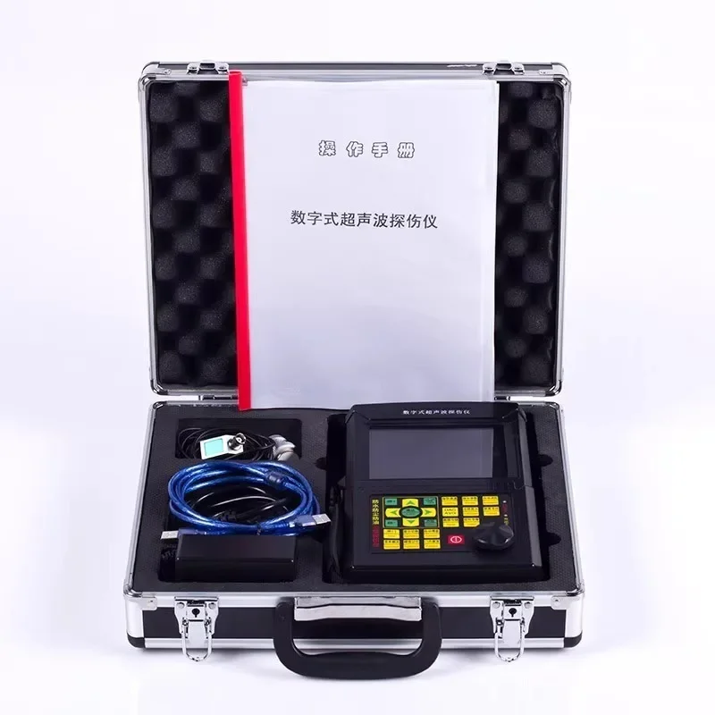 Ultrasonic flaw detector, crack loose pore inclusion metal flaw detector