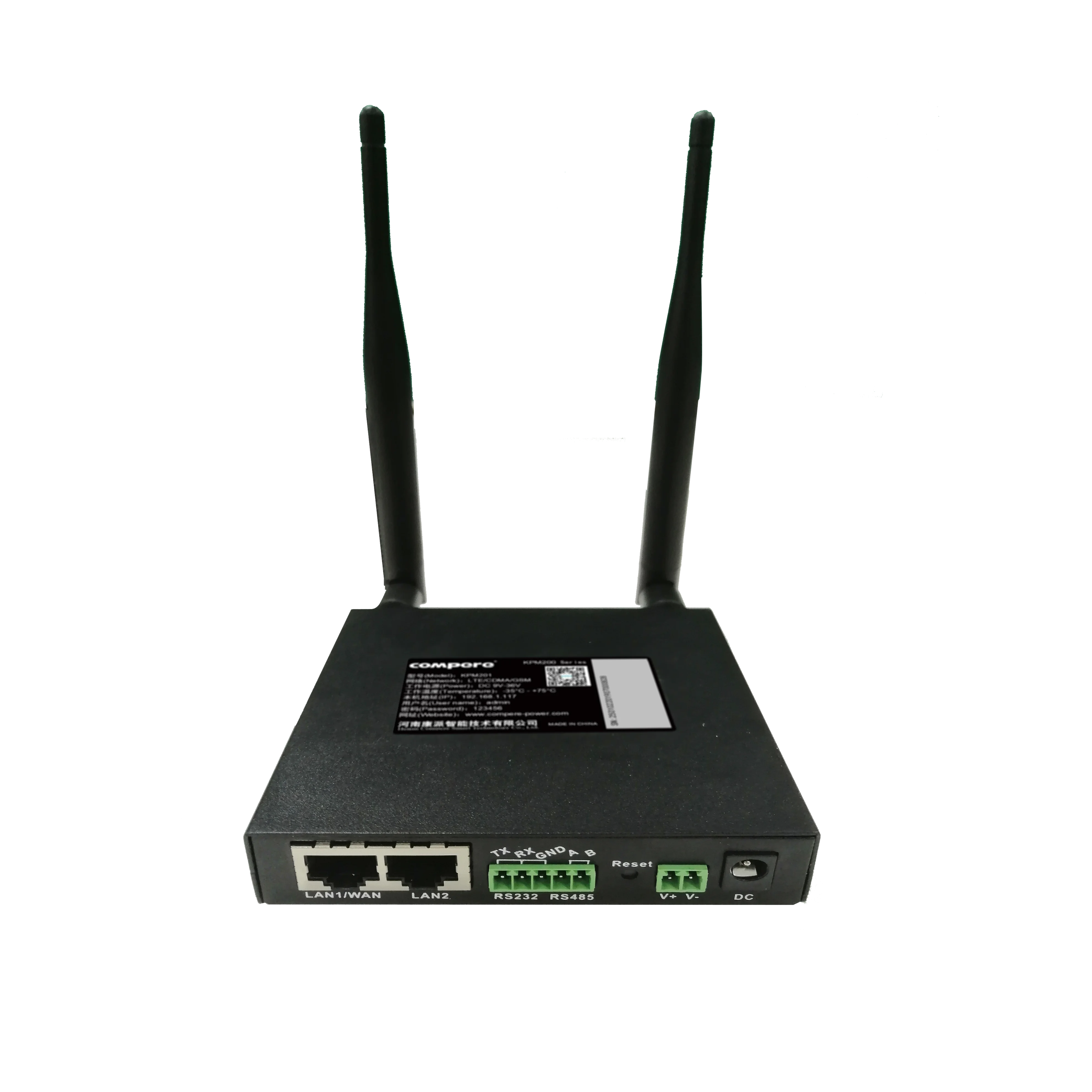 Convertisseur de données industriel passerelle intelligente MQTT Modbus avec WIFI 4G GSM GPRS Communication Ethernet pour la communication et le réseau