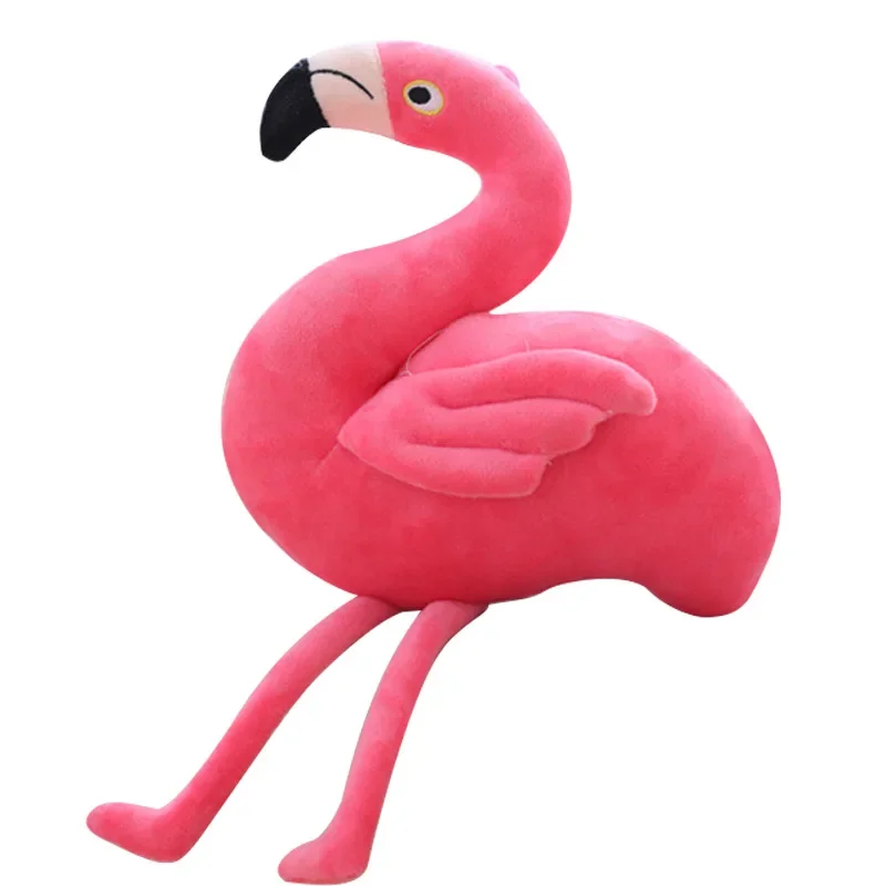 Soft Plush Stuffed Animal Flamingo Pillow Kawaii Peluche Room Decoration Kids Birthday GiftRealistic Flamingo Plush Toy