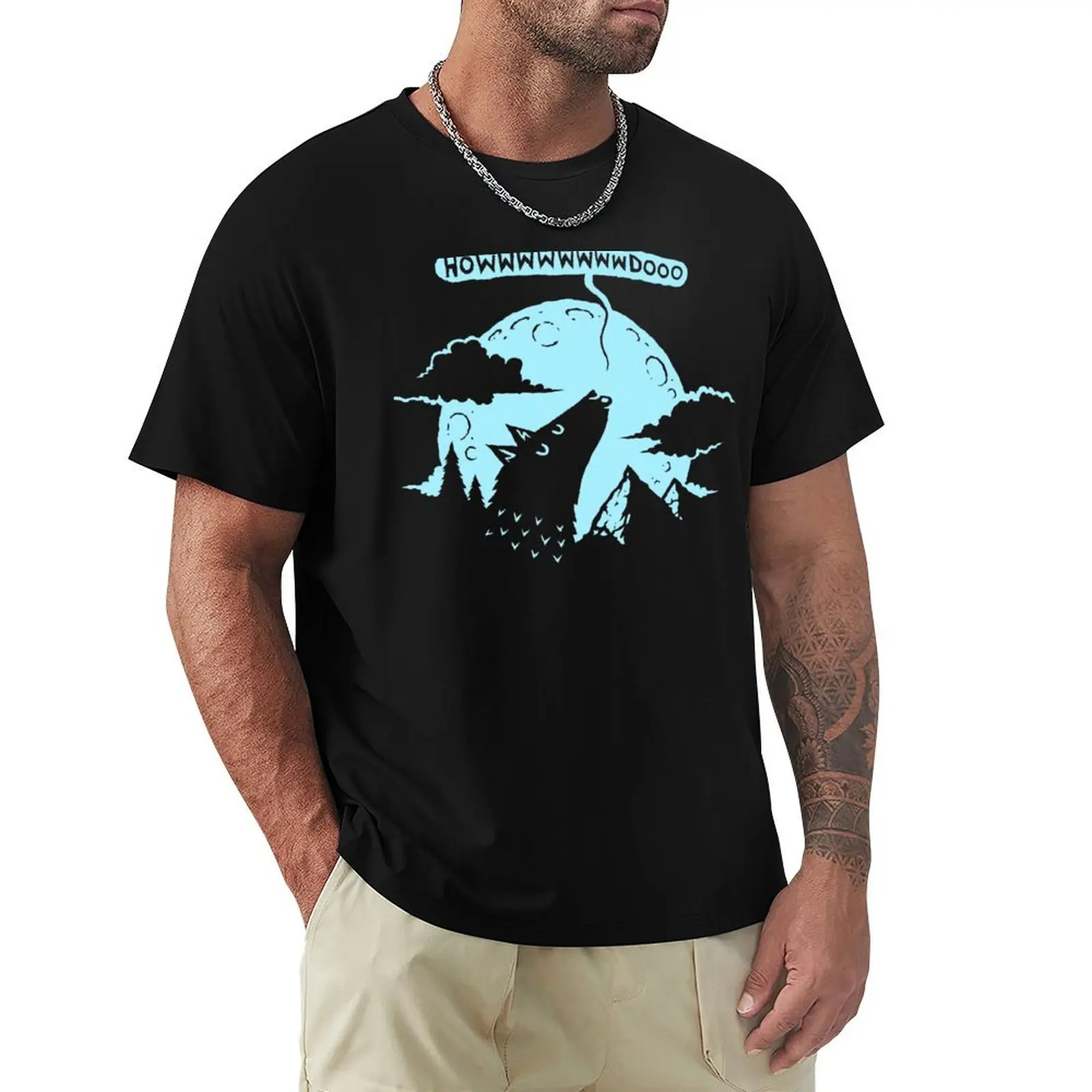 Nothern Wolf T-Shirt graphic t shirts customizeds oversizeds plus sizes slim fit t shirts for men