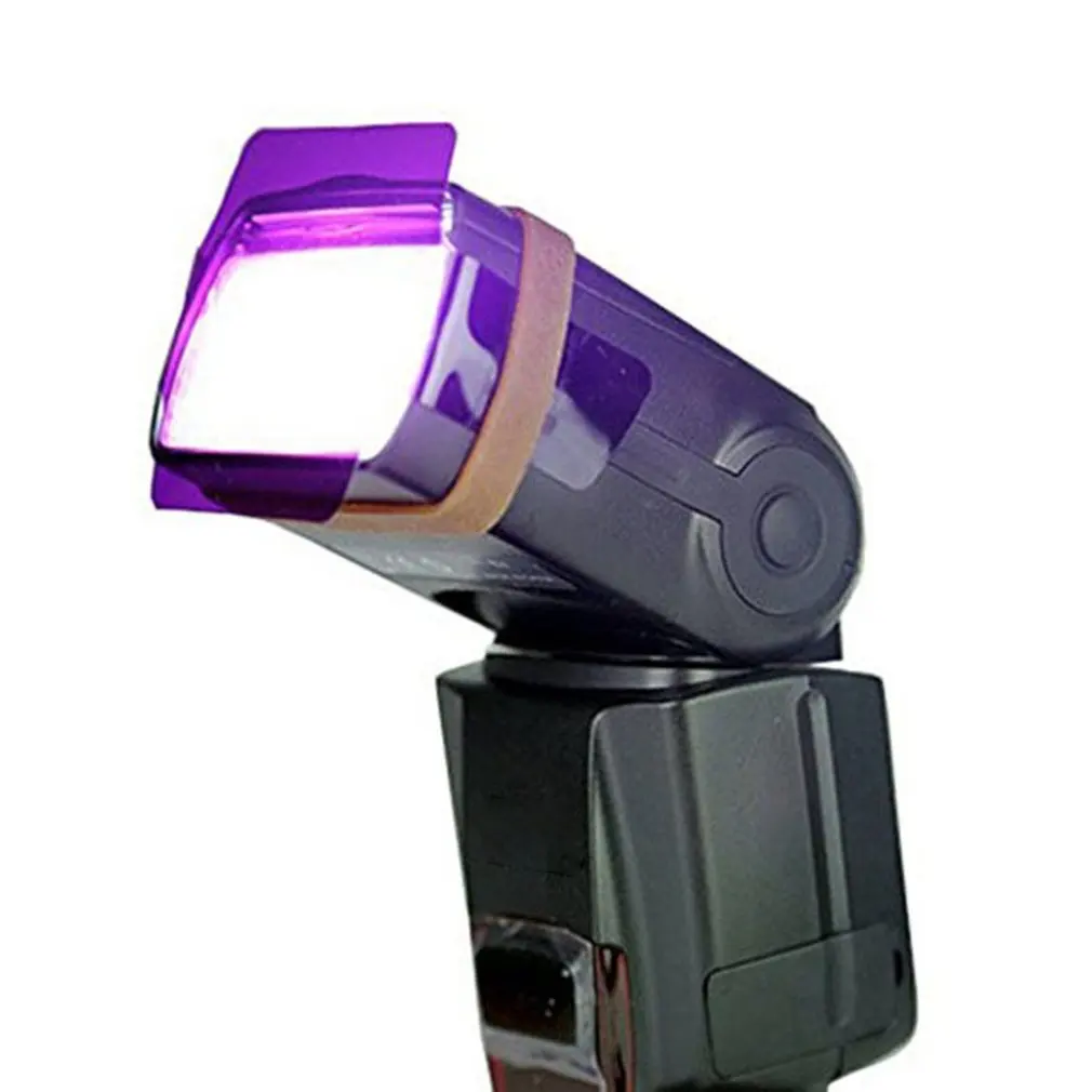 2021 HOT 20PCS filtro a colori per accessori Flash superiori della fotocamera gel Flash universali filtro di illuminazione per luce Flash della fotocamera