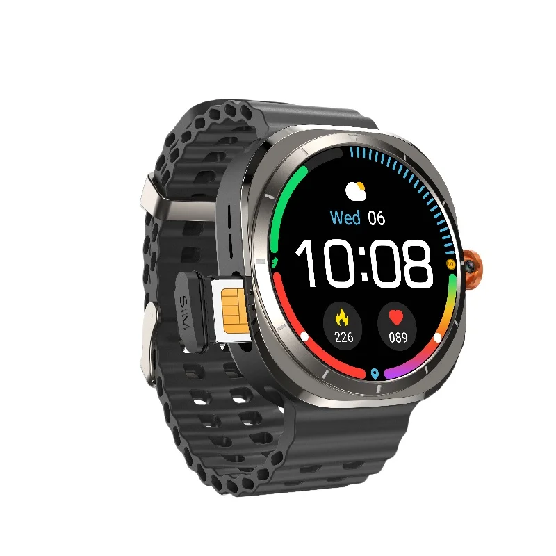 De 600 mAh batterij, multifunctionele sport- en fitnesstracker, gezondheidsmonitoring BW7 smartwatch en 1,46 inch AMOLED-scherm