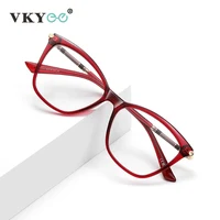 VICKY, gafas de lectura clásicas minimalistas con diseño geométrico, gafas de lectura antiluz azul a la moda, prescripción personalizada disponible LS211