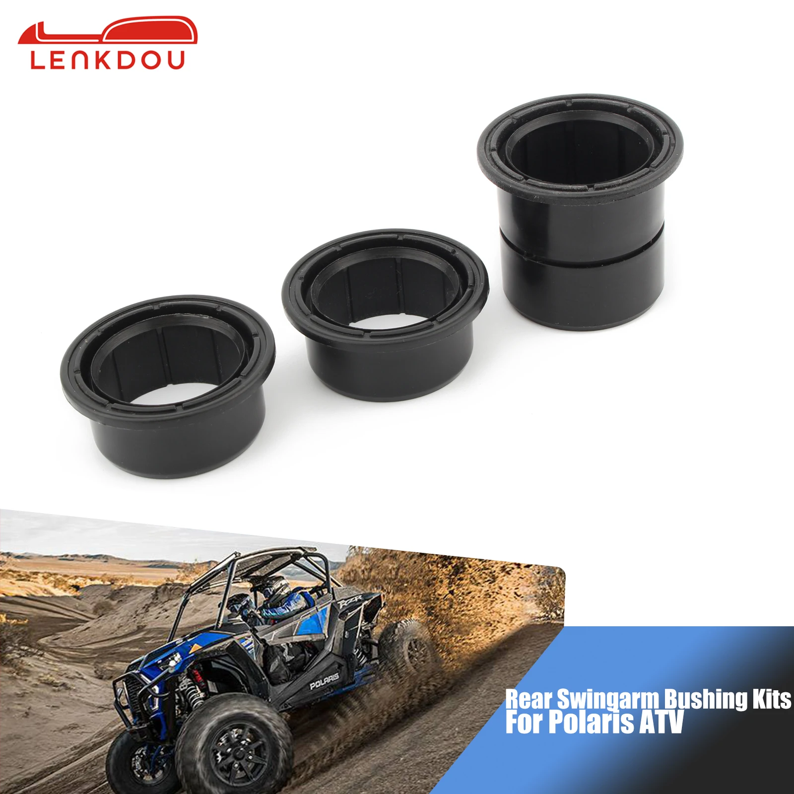Zestawy tulei tylnego wahacza do Polaris ATV Scrambler 400 500 Series 10 11 UTV Trail Blazer 250 300 Xplorer 98-13 Akcesoria
