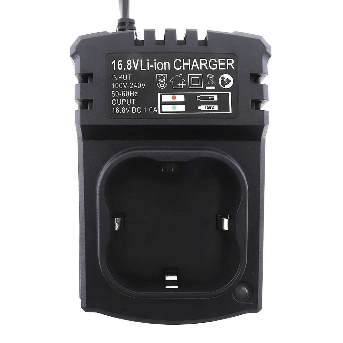 16.8V DC Portatile Multifunzione Ricaricabile Li-Ion Caricatore 110-220V Fonte di Alimentazione per il Litio Trapano Elettrico Chiave