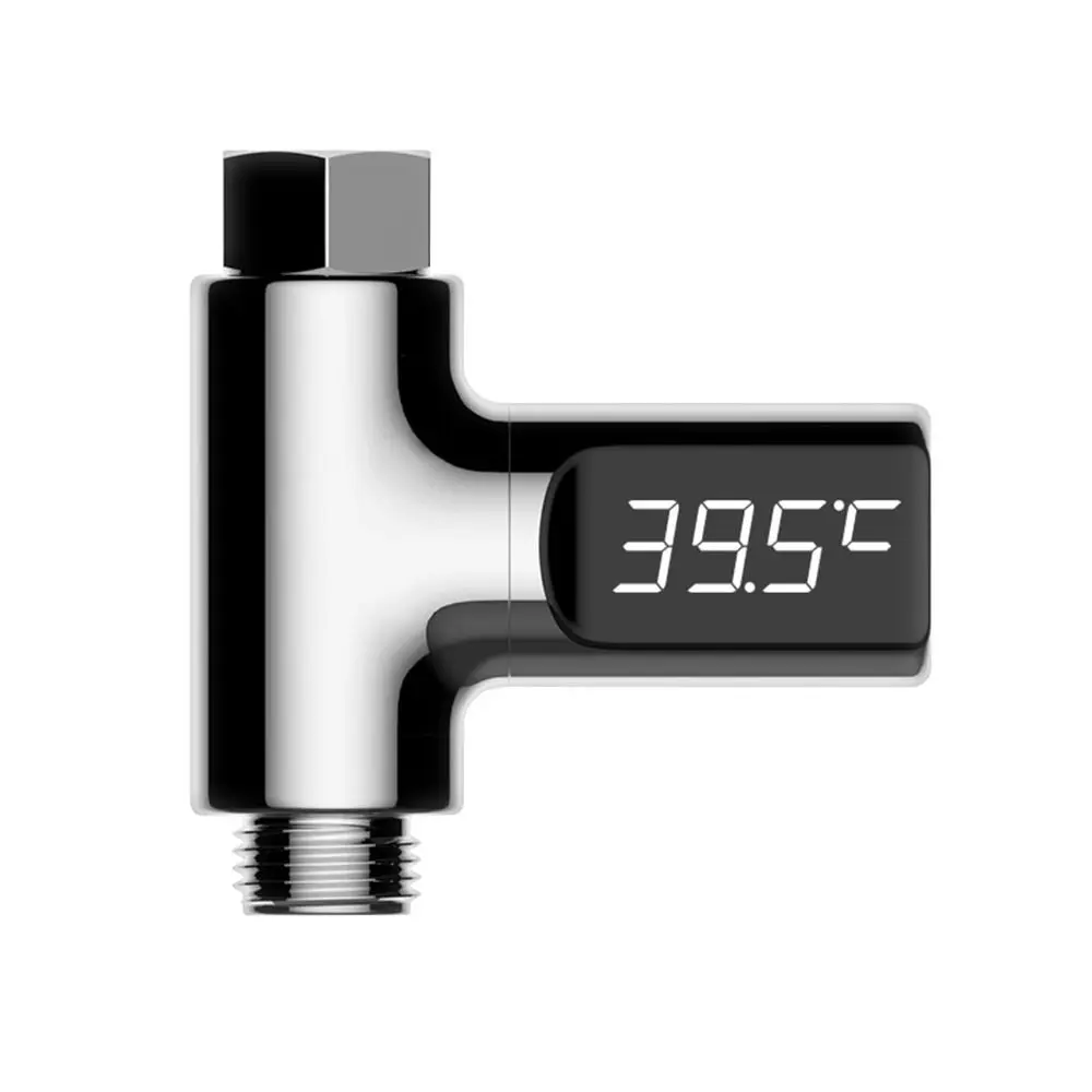 Baby Care LED Display Water Temperature Monitor Hot Tub Monitoring Bathing Temperature Meter ABS 0-100℃ Shower Faucets Household