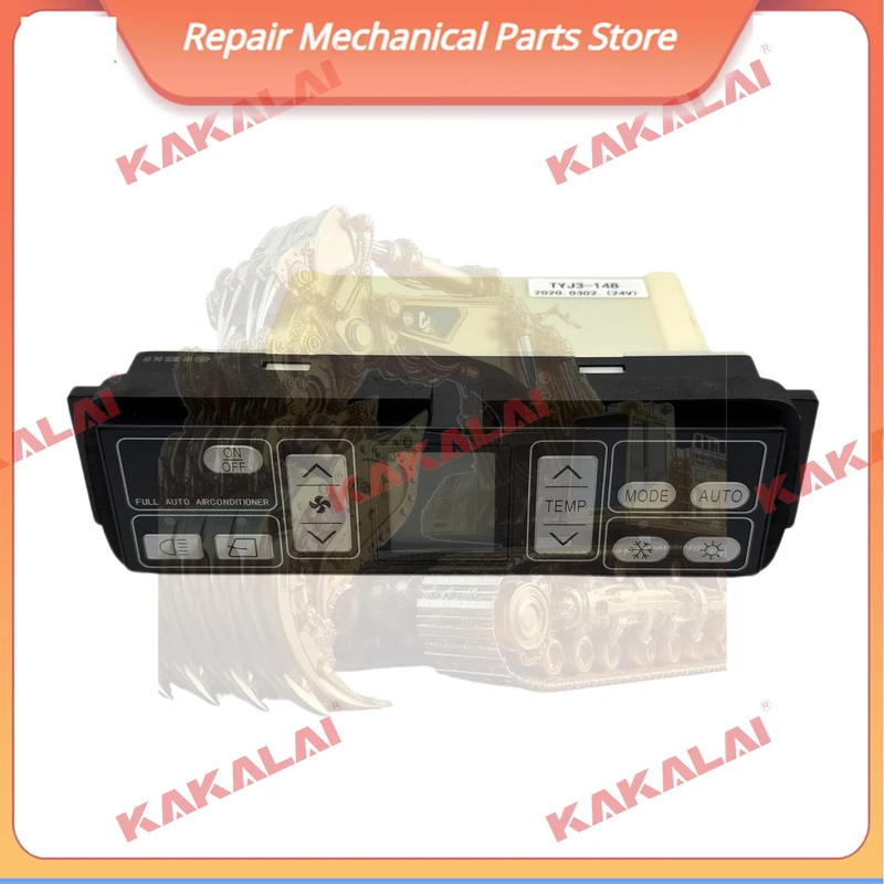 Air Conditioner Controller TYJ3-148 For 240 Excavator Engine Construction Machinery Parts