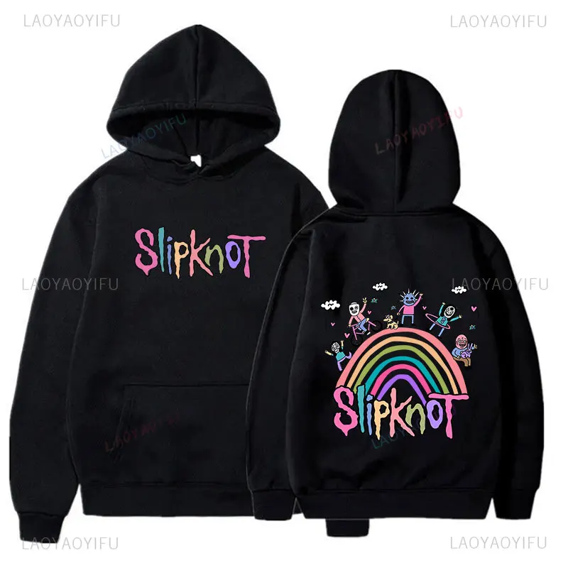 Men's new style knot music logo, women's men's hooded sweatshirt, novelty and trendy clothing, hooded sweatshirt