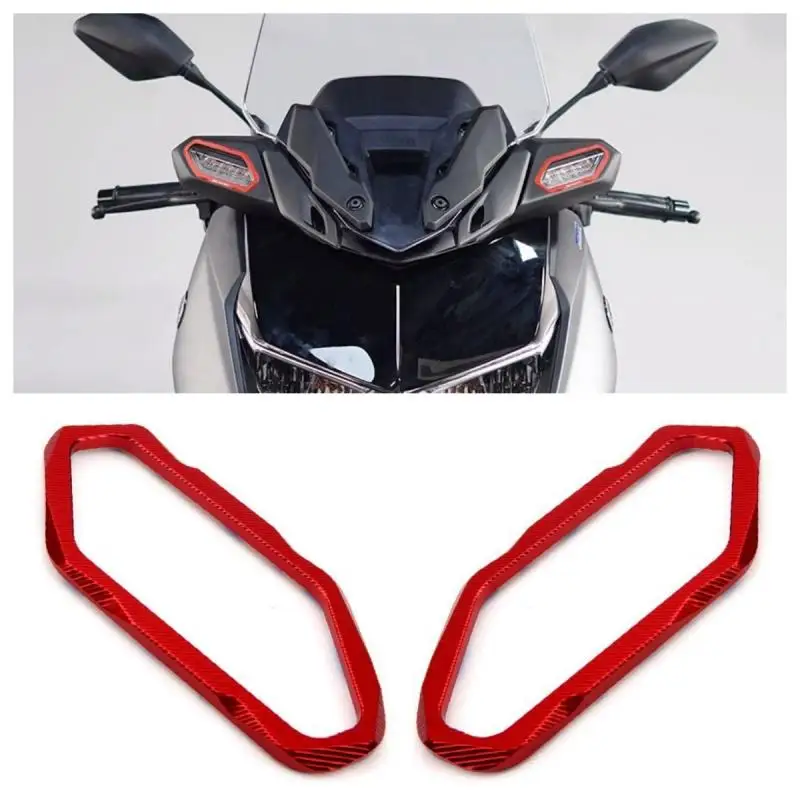 

For Yamaha XMAX300 XMAX250 XMAX125 XMAX 125 300 Front Turn Signal Light Protection Shield Guard Cover Motorcycle Accessories2023