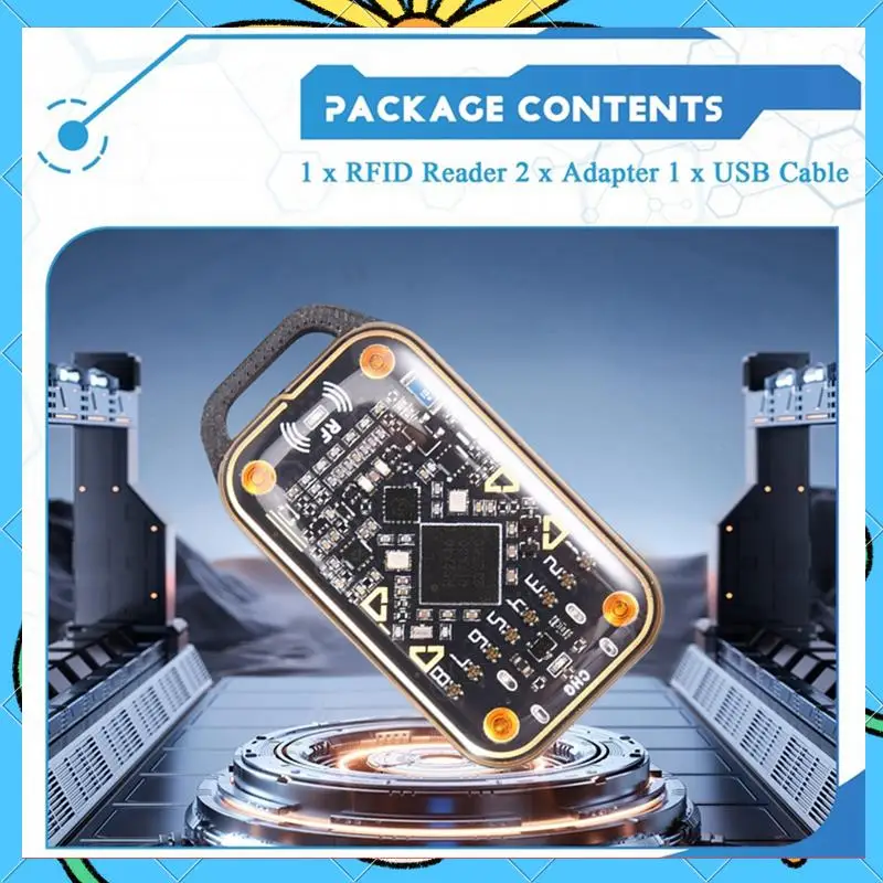 

Chameleon Ultra Smart Card Emulator+3XCUID Keychain RFID Smart Chip Reader 125K 13.56Mhz Card Decode Duplicator-[A51I]