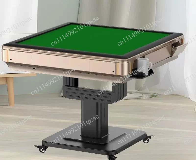 Fully automatic household folding mahjong table dual-purpose electric silent mahjong machine