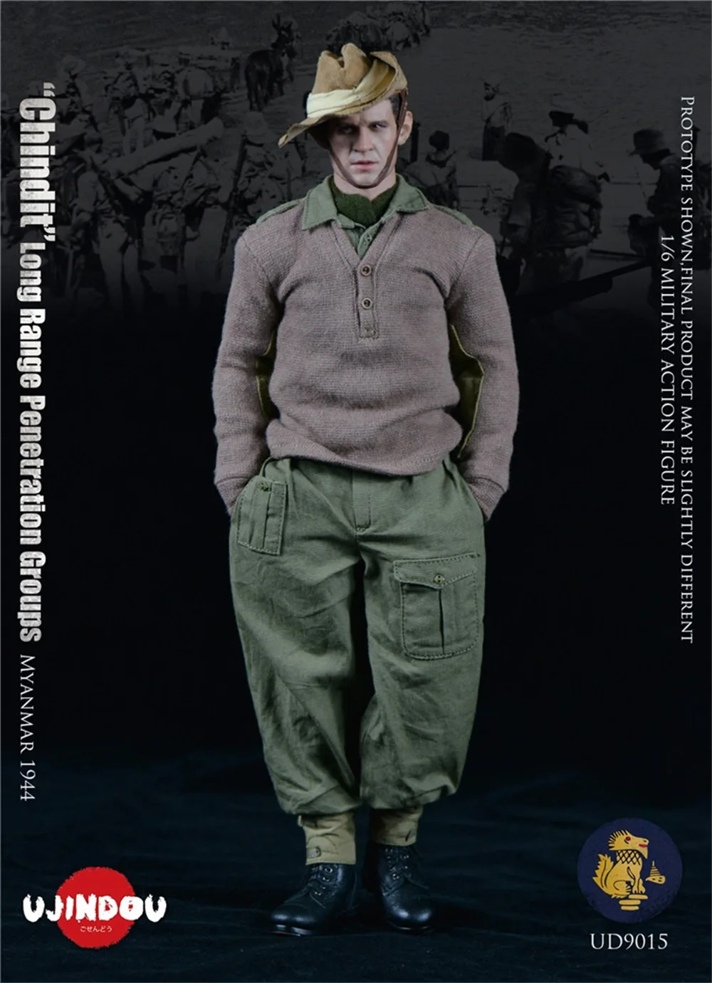 Ujindou UD9015 Schaal 1/6 Wwii Serie Britse Lange Bereik Penetratie Groepen 1944 Volledige Set Action Figures Voor Fans Collectable