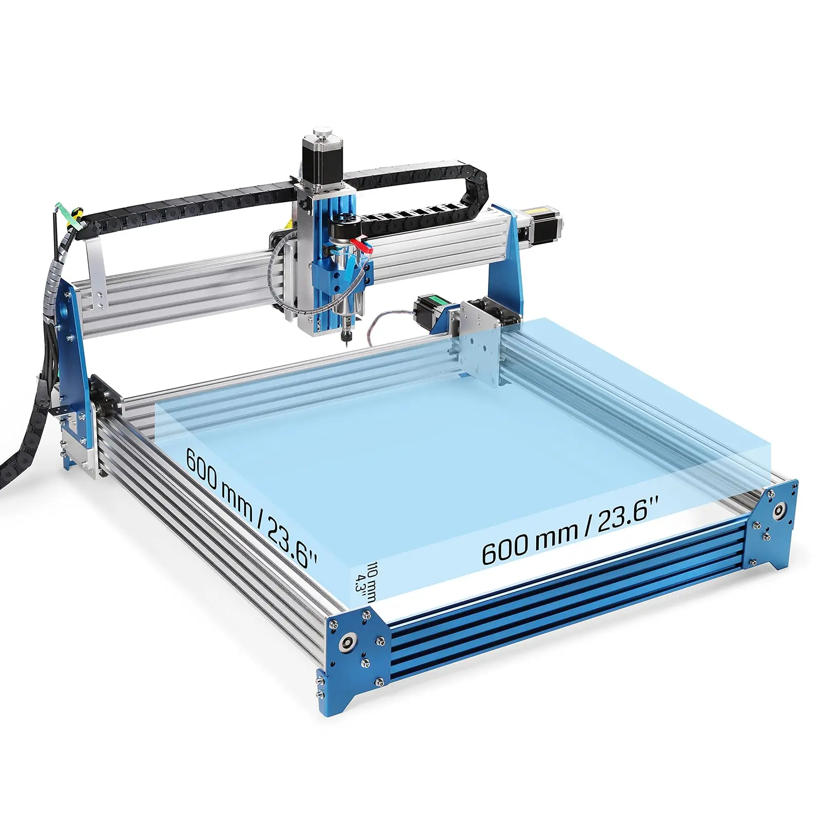 Genmitsu 600x600mm XY-Axis Extension Kit, 24x24 Inch Expansion Upgrade Accessories for PROVerXL 4030 V1 CNC Router