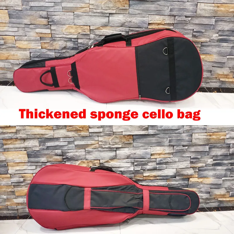 4/4 3/4 1/2 1/4 1/8 cello bag, shockproof, durable, high-quality cello Oxford 30mm thickened soft case